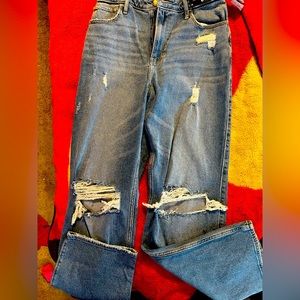Dad jeans Hollister brand size 7r new with tag